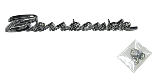 Emblem Fender 69 Barracuda "Barracuda"