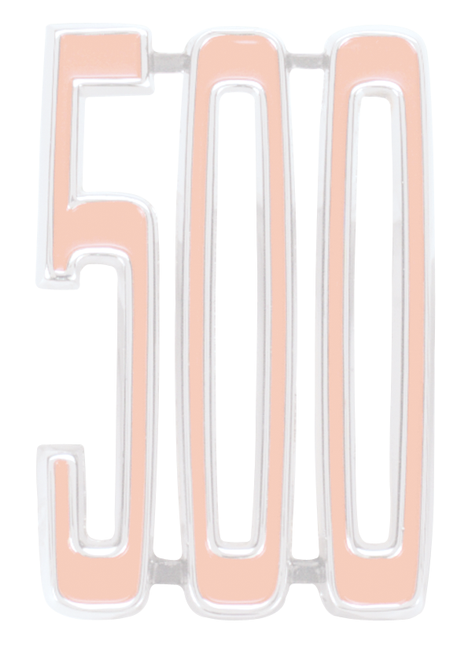 Emblem Grille 68 Coronet "500"