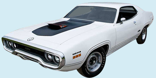 1971 GTX Decal & Hood-to-Fender Stripe Kit Color