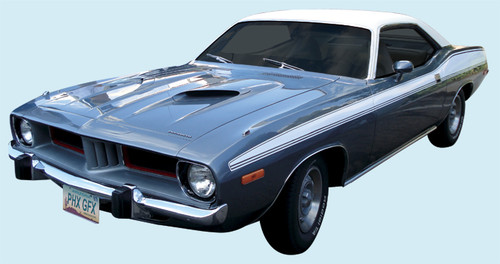 1973-74 Cuda Stripe Kit