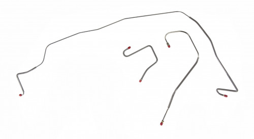 Front Brake Line Kit 64-65 W/Standard Brakes 3pc Original Material