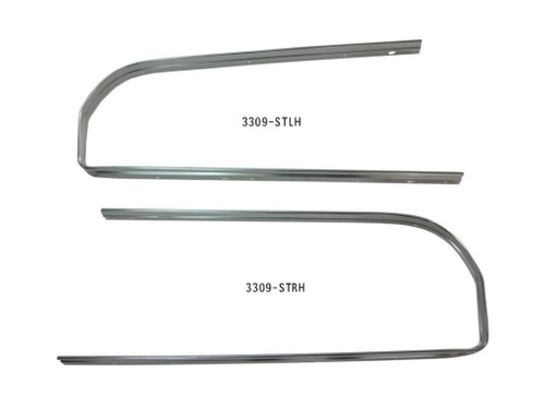 69 Barracuda Grille Screen Trim - Pair