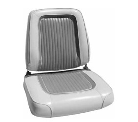 Front Bucket Seat Covers 1963 Polara 500
