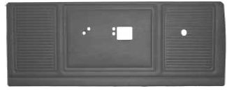 1969 Dart GT Bucket Style Hardtop Rear Door Panels