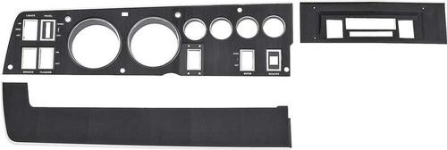 Dash Bezel Kit Rallye Gauge 68 B Body w/AC & w/Standard Radio Bezel