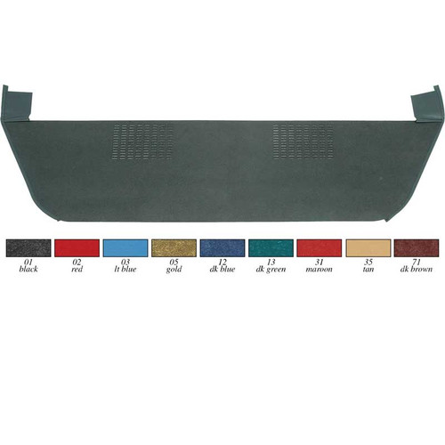 Package Tray w/Speakers 68-70 Charger Except 500 & Daytona Model