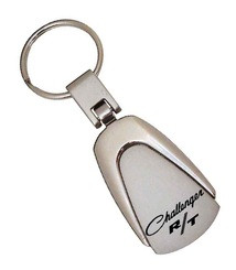 Key Chain Chrome Tear Drop Challenger R/T