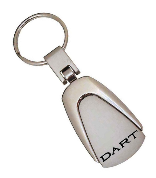 Key Chain Chrome Tear Drop Dart