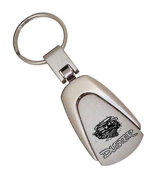 Key Chain Chrome Tear Drop Duster