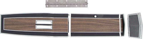 Console Top Plate Kit 69-70 B Body w/Auto & Woodgrain
