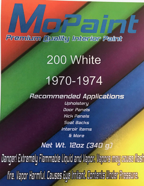 White Interior Paint 12oz Spray Can