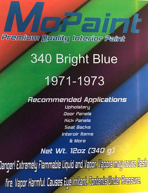 Bright Blue 71-73 Interior Paint 12oz Spray Can