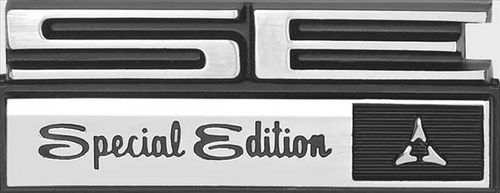 1966-1970 Charger and Coronet Special Edition Sail Panel Emblem 