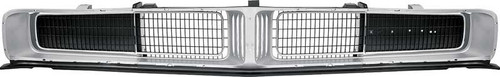 Grille Assembly 69 Charger w/Headlamp Doors - SIlver