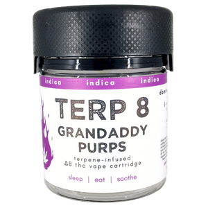 Grandaddy Purps Delta-8 Vape Cartridge Grandaddy Purps Delta-8 Vape Cartridge