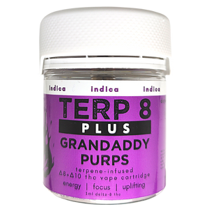 Grandaddy Purps Delta-8 + Delta-10 THC Vape Cartridge