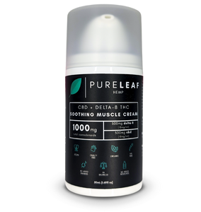 Soothing Delta-8 THC + CBD Muscle Cream 50ml [1000mg]