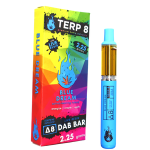 2.25-Gram Blue Dream Delta-8 Live Resin Disposable Dab Bar 2.25-Gram Blue Dream Delta-8 Live Resin Disposable Dab Bar