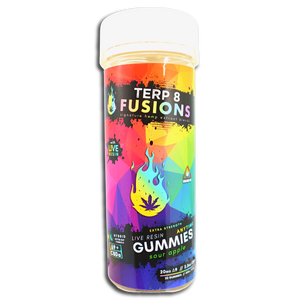 Delta-9 THC Live Resin ANYTIME Gummies - Sour Apple [20ct]