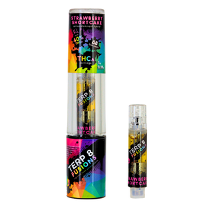 1-Gram Strawberry Shortcake THCA + D8 Live Resin Cartridge