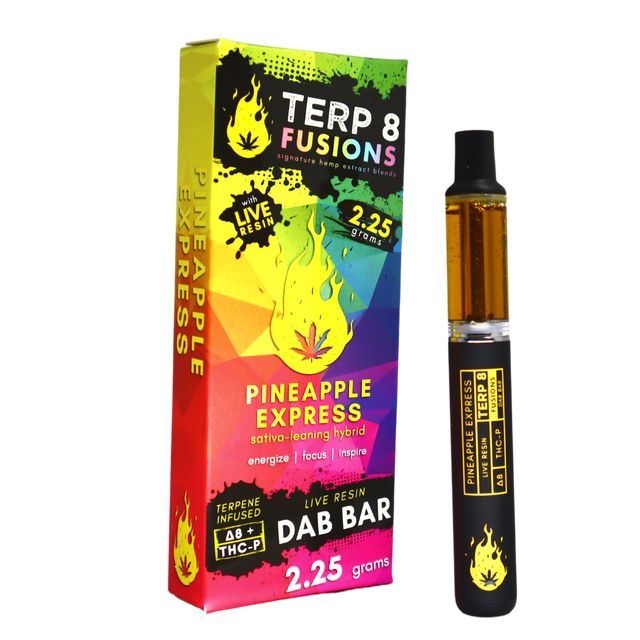 2 25 Gram Pineapple Express Thc P Delta 8 Live Resin Disposable Dab