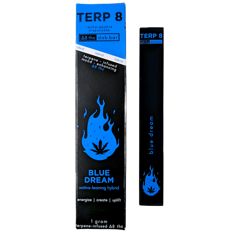 1-Gram Blue Dream Disposable Delta-8 Dab Bar