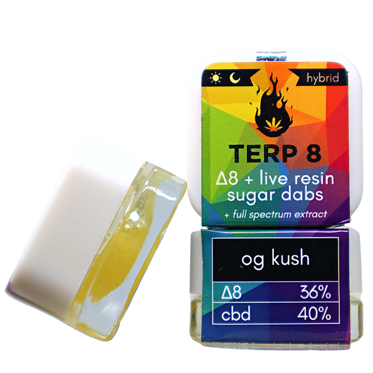 Live Resin Delta-8 ANYTIME Sugar Dab - OG KUSH [1 gram]