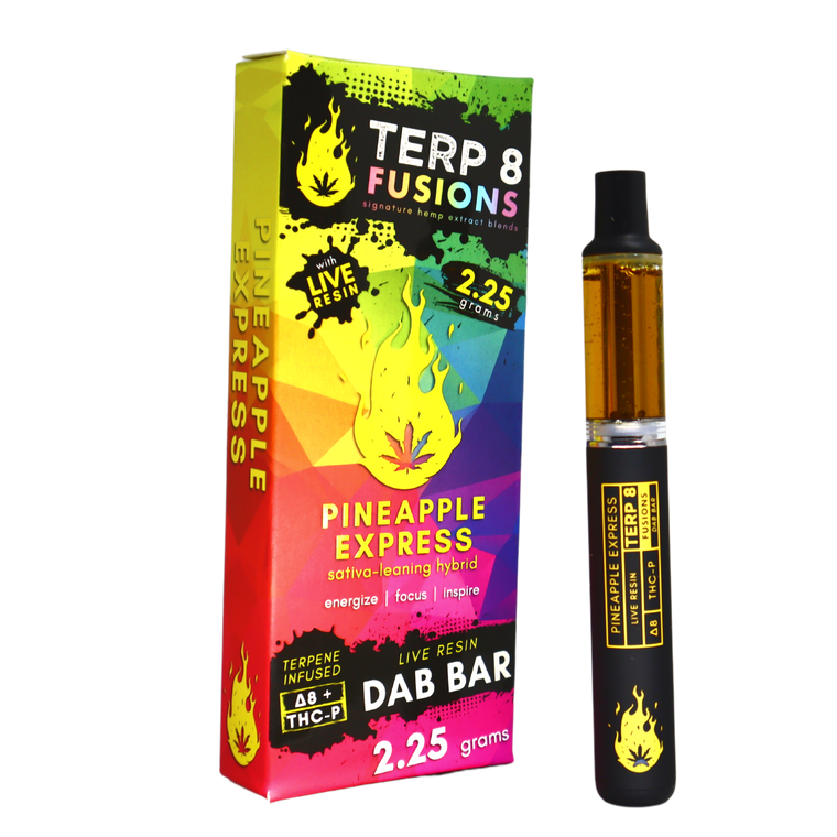 2.25Gram Pineapple Express THCP + Delta8 Live Resin Disposable Dab