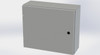 Enclosure, Enviroline, Nema Type 3R, 4, 12, steel, hinged, 20X24X8, SCE-20EL2408LP