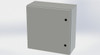 Enclosure, Enviroline, Nema Type 3R, 4, 12, steel, hinged, 24X24X10, SCE-24EL2410LP