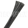 Techflex  Flexo F6 Split Braid Sleeve, Black, 1 inch, 50ft/box