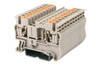Terminal Block, Push-In, DIN rail mount, 26-12 AWG, Beige, 600V 20A, DP2.5N