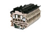 Fuse Disconnect Terminal Block, Screw Clamp, DIN rail mount, 22-10 AWG, Beige, 600V 30A, 5x20mm fuse, DK4N-TF