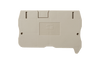 Terminal Block End Cover, Push-In, for DP2.5N Series, Beige, DP2.5C
