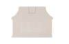Terminal Block End Cover, Screw Clamp, for DK6N Series, Beige, DK6NC