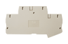 Terminal Block End Cover, Push-In, for DPP4N (2 Level) Series, Beige, DPP4C