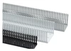 Wire Duct, Gray, 3X5, Narrow Slot / Skinny Finger, Hellermann Tyton, 6ft Sticks 181-00150