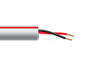 18 AWG 2 Cond Plenum Non-Shielded White w/ Red Stripe Jacket 1000ft/roll/box, P182C-WHT/RED