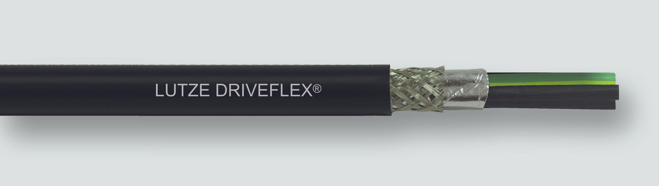 Flexible VFD cable, 4 conductors (includes ground), 2 AWG, XLPE