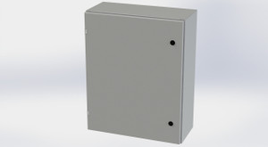 Enclosure, Enviroline, Nema Type 3R, 4, 12, steel, hinged, 30X24X10, SCE-30EL2410LP