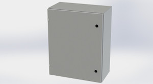 Enclosure, Enviroline, Nema Type 3R, 4, 12, steel, hinged, 30X24X12, SCE-30EL2412LP