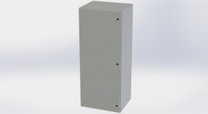 Enclosure, Enviroline, Nema Type 3R, 4, 12, steel, hinged, 72X30X24, SCE-72EL3024LP