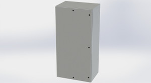 Enclosure, Enviroline, Nema Type 3R, 4, 12, steel, hinged, 72X36X24, SCE-72EL3624LP