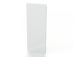 Saginaw Enclosure, Subpanel, Steel - White Finish, 69"H x 27"W, SCE-72P30