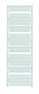Blank Marker Card, White, 6x12mm, Fits 17104 Series Blocks, 120 Tags/Card, Price/Card, 3314.7