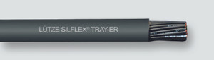 Lutze Silflex A322 Series, 20AWG, 41 Conductor, Non-Shielded, Black Jacket, Flexible Tray Rated PLTC-ER/ITC-ER/MTW, Control Cable, OD .756 INCH, A3222041