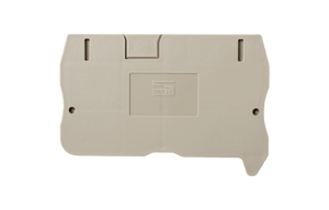 Terminal Block End Cover, Push-In, for DP2.5N Series, Beige, DP2.5C