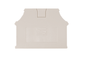Terminal Block End Cover, Screw Clamp, for DK6N Series, Beige, DK6NC