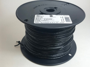 14 AWG MTW UL 1015 600V Panel Wire, Black, 500ft /reel