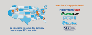 Specializing in same day delivery in our major U.S. markets.